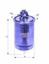 FI 8143 nezařazený díl UNICO FILTER