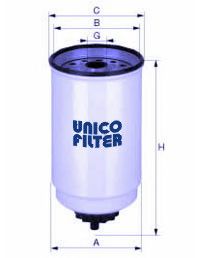 FI 8161 nezařazený díl UNICO FILTER