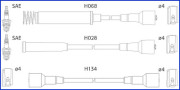 134203 Sada kabelů pro zapalování Hueco HITACHI