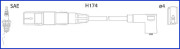 134787 HITACHI sada zapaľovacích káblov 134787 HITACHI