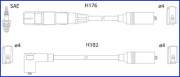 134790 HITACHI sada zapaľovacích káblov 134790 HITACHI