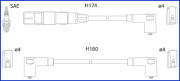 134808 HITACHI sada zapaľovacích káblov 134808 HITACHI