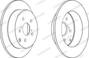 WGR1419-1 Brzdový kotouč PREMIER WAGNER