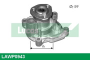 LAWP0943 Vodní čerpadlo, chlazení motoru LUCAS