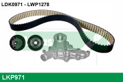 LKP971 Vodní pumpa + sada ozubeného řemene LUCAS