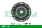 LD1030 LUCAS obehová/vodiaca kladka ozubeného remeňa LD1030 LUCAS