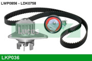 LKP036 Vodní pumpa + sada ozubeného řemene LUCAS