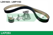 LKP253 Vodní pumpa + sada ozubeného řemene LUCAS