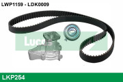 LKP254 Vodní pumpa + sada ozubeného řemene LUCAS
