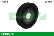 LPD0278 LUCAS remenica kľukového hriadeľa LPD0278 LUCAS