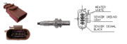 LEB5517 LUCAS lambda sonda LEB5517 LUCAS