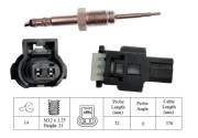 LGS6049 LUCAS snímač teploty výfukových plynov LGS6049 LUCAS