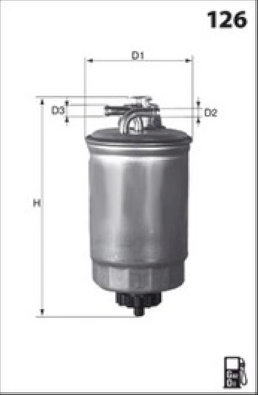 LFDF130 LUCAS palivový filter LFDF130 LUCAS