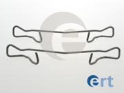 420097 Sada příslušenství, obložení kotoučové brzdy ERT