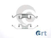 420106 Sada příslušenství, obložení kotoučové brzdy ERT