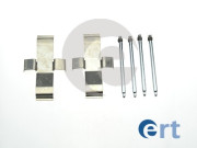 420121 Sada příslušenství, obložení kotoučové brzdy ERT