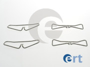 420126 Sada příslušenství, obložení kotoučové brzdy ERT