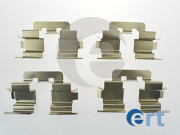 420140 Sada příslušenství, obložení kotoučové brzdy ERT