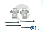 420331 Sada příslušenství, obložení kotoučové brzdy ERT