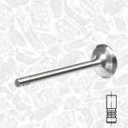 VE0023 Výfukový ventil ET ENGINETEAM