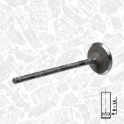 VE0029 Výfukový ventil ET ENGINETEAM