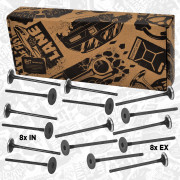 VS0027 Sada ventilů, sací/výfukový ventil ET ENGINETEAM