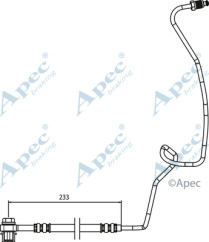 HOS3768 APEC braking nezařazený díl HOS3768 APEC braking