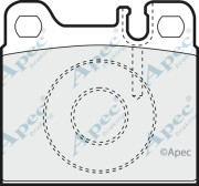 PAD1016 APEC braking nezařazený díl PAD1016 APEC braking