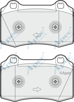PAD1661 APEC braking nezařazený díl PAD1661 APEC braking
