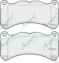 PAD1666 APEC braking nezařazený díl PAD1666 APEC braking