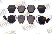 6000392 Sada brzdových destiček, kotoučová brzda KRAFT AUTOMOTIVE