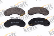 6001080 Sada brzdových destiček, kotoučová brzda KRAFT AUTOMOTIVE