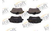 6001255 Sada brzdových destiček, kotoučová brzda KRAFT AUTOMOTIVE
