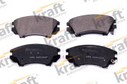 6001672 Sada brzdových destiček, kotoučová brzda KRAFT AUTOMOTIVE