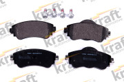 6006014 Sada brzdových destiček, kotoučová brzda KRAFT AUTOMOTIVE