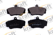 6006370 Sada brzdových destiček, kotoučová brzda KRAFT AUTOMOTIVE