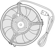 1209520 CTR ventilátor chladenia motora 1209520 CTR