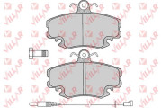 626.0349 VILLAR sada brzdových platničiek kotúčovej brzdy 626.0349 VILLAR