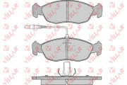 626.0450 Sada brzdových destiček, kotoučová brzda VILLAR