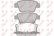 626.1113 VILLAR sada brzdových platničiek kotúčovej brzdy 626.1113 VILLAR