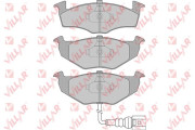 626.1120 Sada brzdových destiček, kotoučová brzda VILLAR