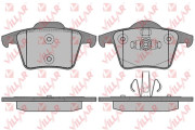 626.1234 Sada brzdových destiček, kotoučová brzda VILLAR