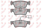 626.1284 Sada brzdových destiček, kotoučová brzda VILLAR
