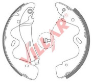 629.0798 Sada brzdových čelistí VILLAR