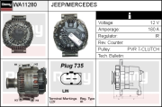 WA11280 EDR alternátor WA11280 EDR