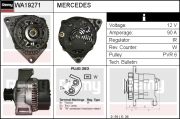 WA19271 EDR alternátor WA19271 EDR