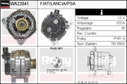 WA22041 EDR alternátor WA22041 EDR