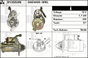 913553N Startér EDR