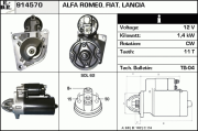 914570 Startér EDR