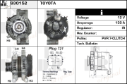 930152 EDR alternátor 930152 EDR